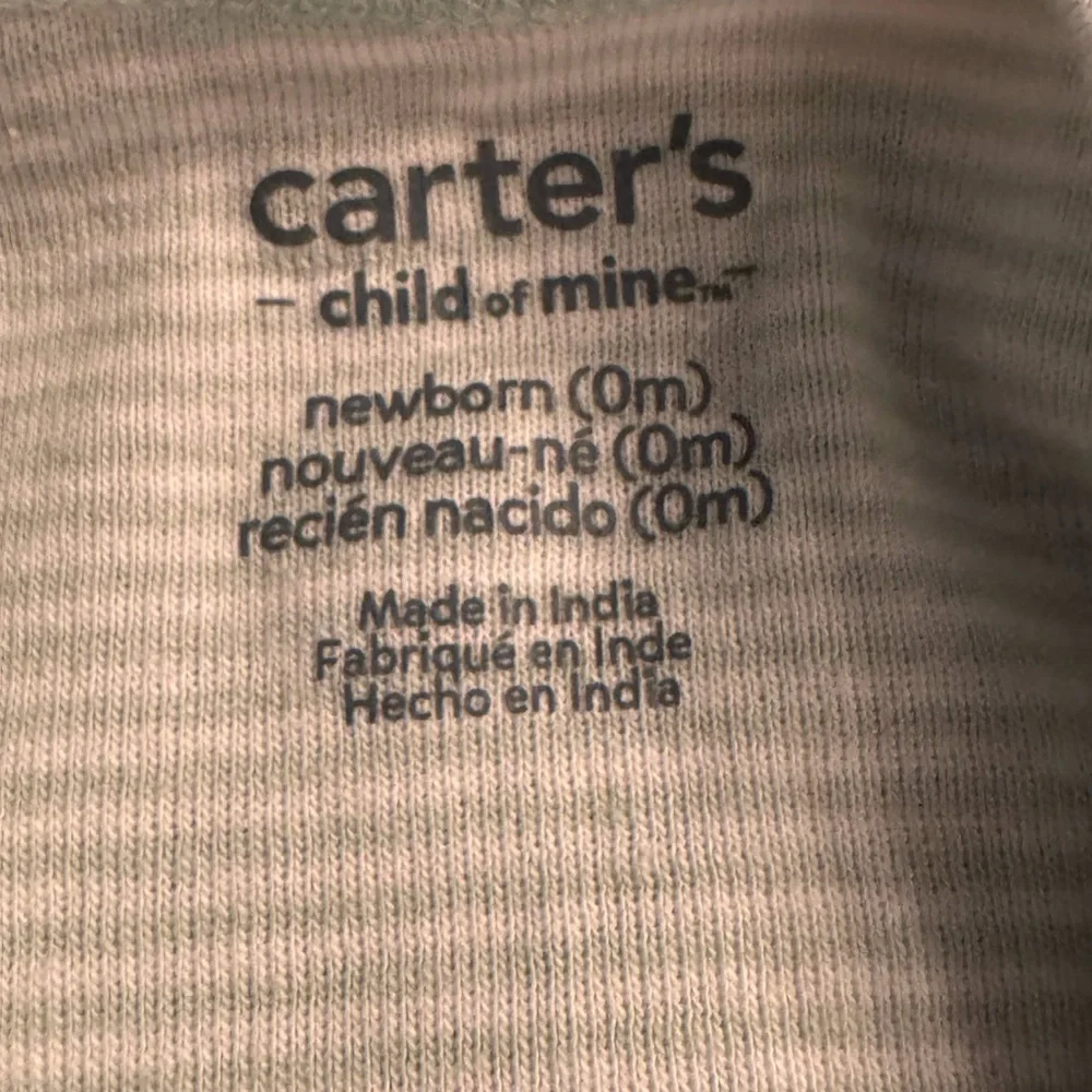 Carter's Child of Mine Newborn Outfit Easter bunny NEWBORN